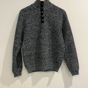 Men's Sweater with Button Detail, size M